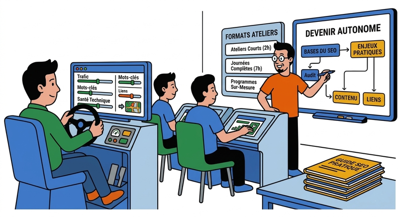Visuel Formation SEO